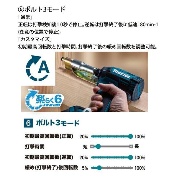 マキタ 40Vmax 充電式インパクトドライバ 本体のみ TD002GZ FY フレッシュイエロー 商品画像14：ニッチ・リッチ・キャッチKaago店