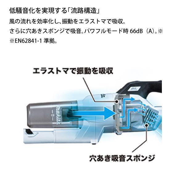 マキタ 18V 充電式クリーナ サイクロン一体式 オリーブ 本体のみ CL286FDZO 商品画像10：ニッチ・リッチ・キャッチKaago店