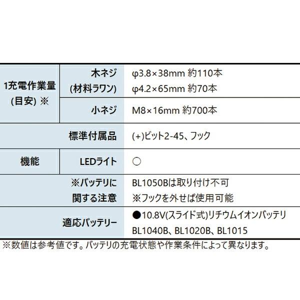 マキタ 10.8V 充電式アングルインパクトドライバ 本体のみ TL064DZ 商品画像3：ニッチ・リッチ・キャッチKaago店