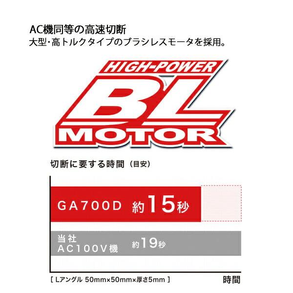 マキタ 36V 充電式ディスクグラインダ 180mm バッテリー ・充電器付き GA700DPG2 商品画像6：ニッチ・リッチ・キャッチKaago店