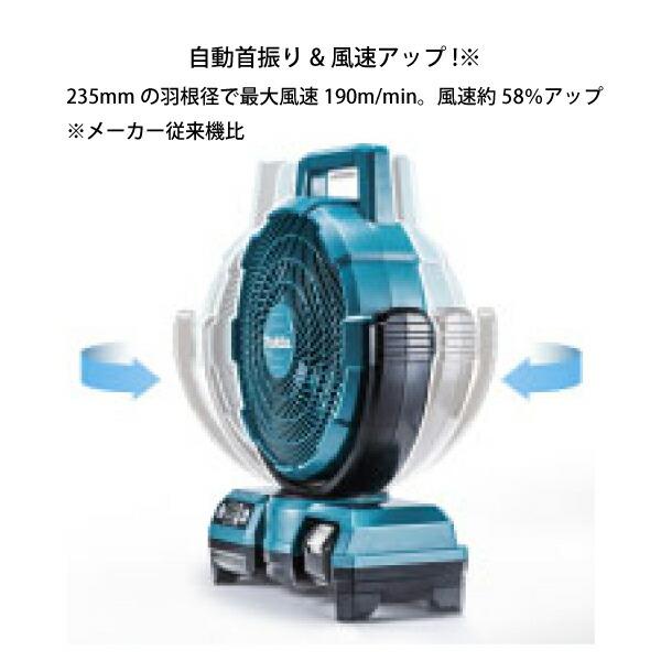 マキタ 充電式ファン 本体 CF203DZ 商品画像2：ニッチ・リッチ・キャッチKaago店