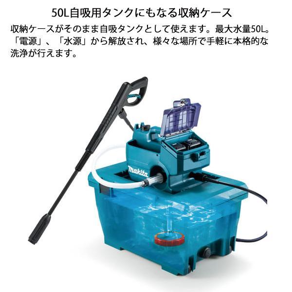 マキタ 36V 充電式高圧洗浄機 本体のみ MHW080DZK 商品画像6：ニッチ・リッチ・キャッチKaago店