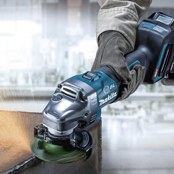 マキタ 40Vmax 充電式ディスクグラインダ 100mm 本体のみ GA001GZ 商品画像11：ニッチ・リッチ・キャッチKaago店