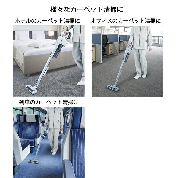 マキタ 40Vmax 充電式クリーナ 電動回転ブラシ搭載 本体のみ CL004GZ W 白 商品画像10：ニッチ・リッチ・キャッチKaago店