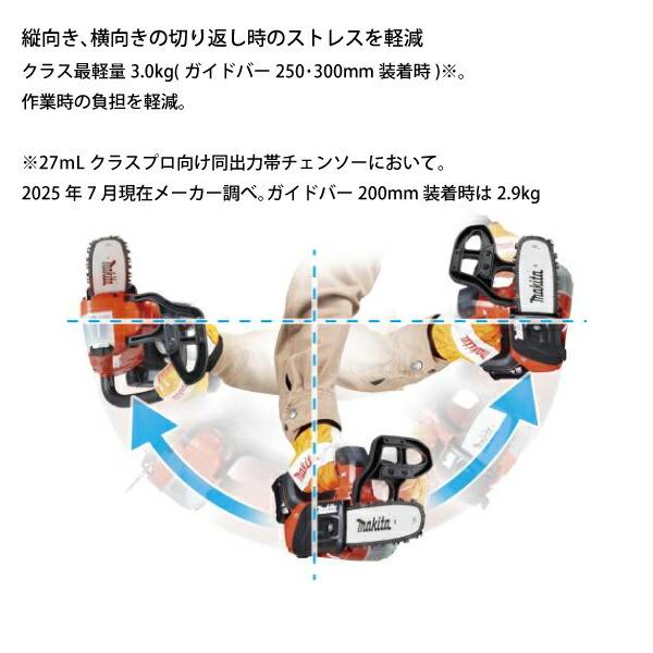 マキタ 40Vmax 充電式チェンソー 25cm 80TXL-46E バッテリー ・充電器付き MUC031GRD 商品画像6：ニッチ・リッチ・キャッチKaago店