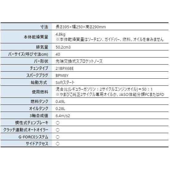 新ダイワ チェンソー オールラウンドソー 40cm 21BPX-68E E2048S/400TBP 商品画像2：ニッチ・リッチ・キャッチKaago店