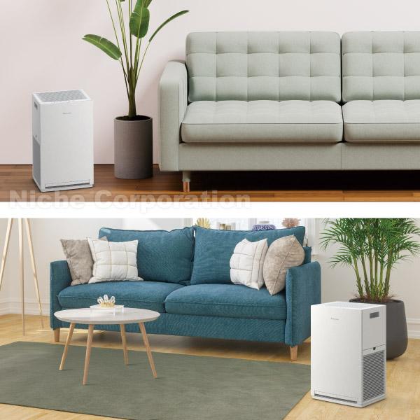 ダイキン ストリーマ空気清浄機 MC556A W ホワイト 商品画像4：ニッチ・リッチ・キャッチKaago店