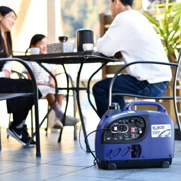 アースパワー インバーター発電機 EF900iS EF900IS 商品画像14：ニッチ・リッチ・キャッチKaago店