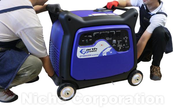 アースパワー インバーター発電機 EF5500iSDE EF5500ISDE 商品画像11：ニッチ・リッチ・キャッチKaago店