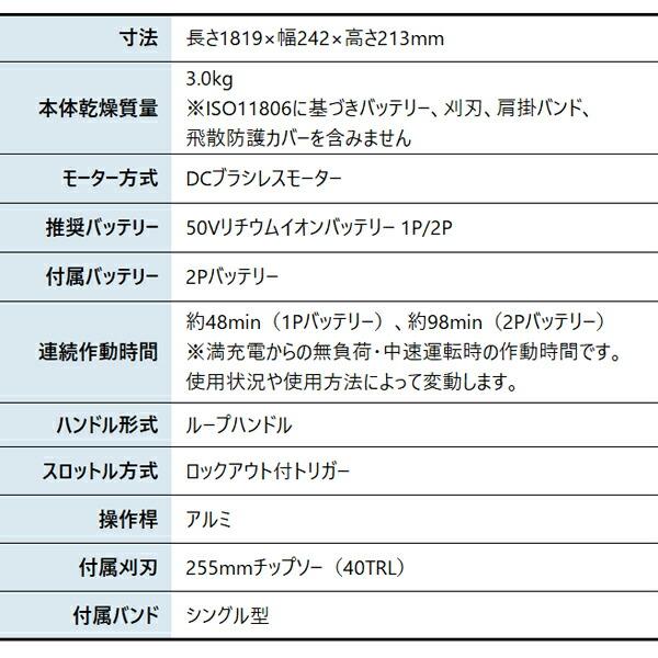 エコー 50V バッテリー刈払機 ループハンドル 2Pバッテリー ・充電器付き BSR510L-2G 商品画像2：ニッチ・リッチ・キャッチKaago店