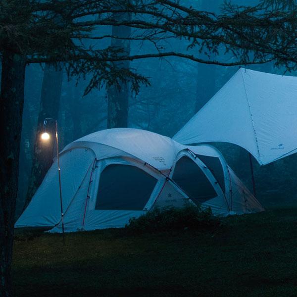 スノーピーク ドックドーム Pro.6 アイボリー [SD-507IV] テント 商品画像4：ニッチ・リッチ・キャッチKaago店