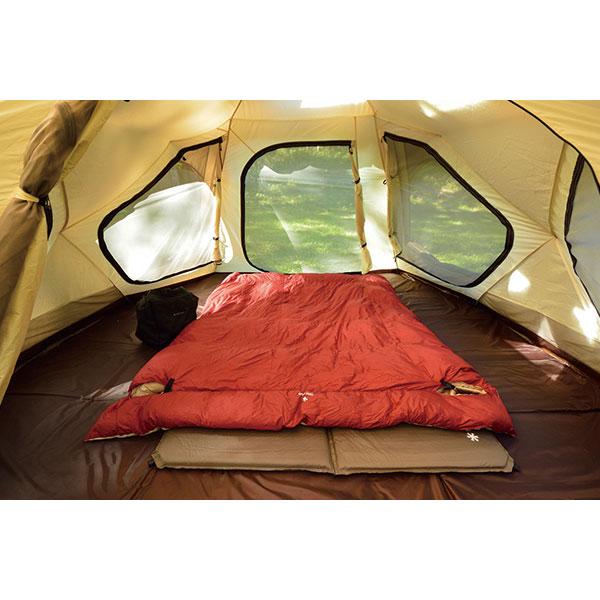 スノーピーク ドックドーム Pro.6 アイボリー [SD-507IV] テント 商品画像6：ニッチ・リッチ・キャッチKaago店