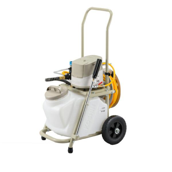 工進 SMS-360RT25 充電式噴霧器 タンクキャリー付き 25L バッテリー 2個・充･･･