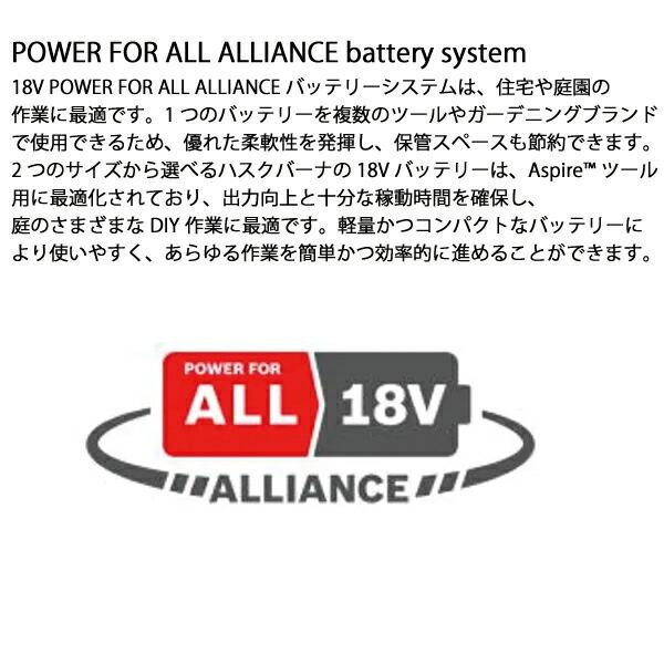ハスクバーナ アスパイア P5-P4A プルーナ キット バッテリー ・充電器付き 970621309 商品画像6：ニッチ・リッチ・キャッチKaago店