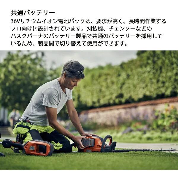 ハスクバーナ バッテリー式 ヘッジトリマ 520iHD60 本体のみ 967915605 商品画像3：ニッチ・リッチ・キャッチKaago店