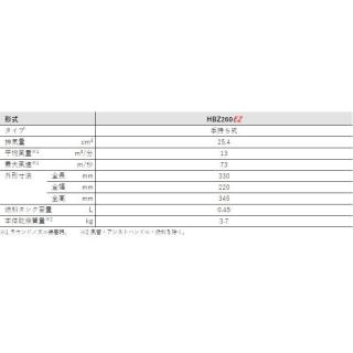 ゼノア 造園用 エンジンブロワ HBZ260EZ ハンディブロワ 967284301の