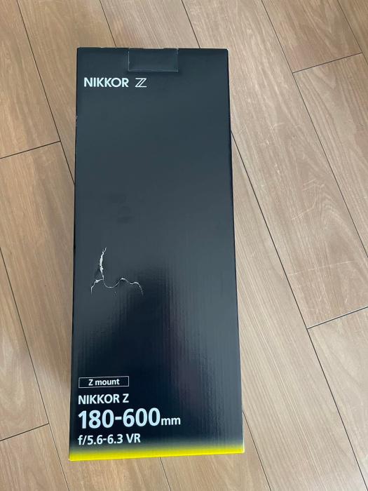 新品　NIKKOR Z 180-600mm f/5.6-6.3 VR  箱傷訳アリ品も格安で販売 商品画像2：EC－TOPショップ
