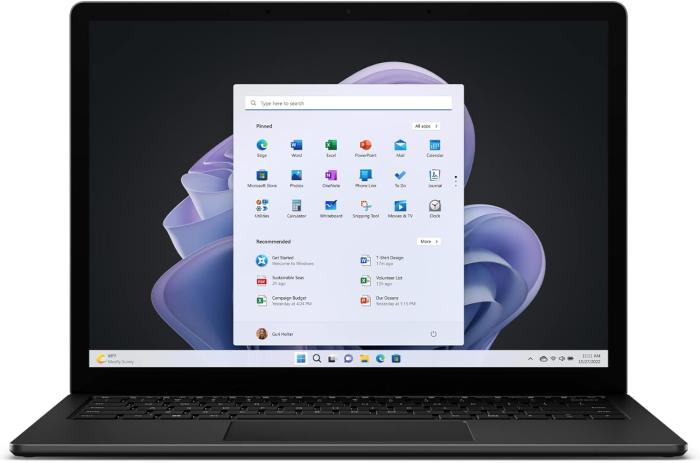 Surface Laptop 5 RFB-00045 [ブラック] 商品画像1：EC－TOPショップ