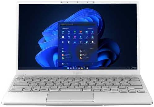 展示品富士通 FMVU75F3W ノートパソコン LIFEBOOK シルバーホワイト