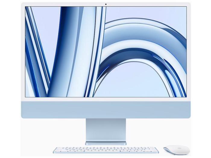 iMac 24インチ Retina 4.5Kディスプレイモデル MQRQ3J/A [ブルー] 展示品