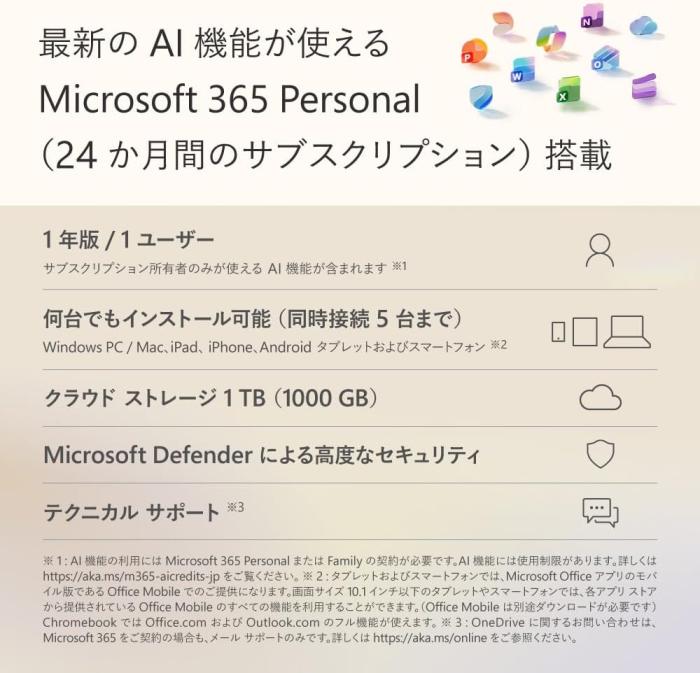 Surface Pro 12インチ EP2-27651 [プラチナ] 商品画像10：EC－TOPショップ