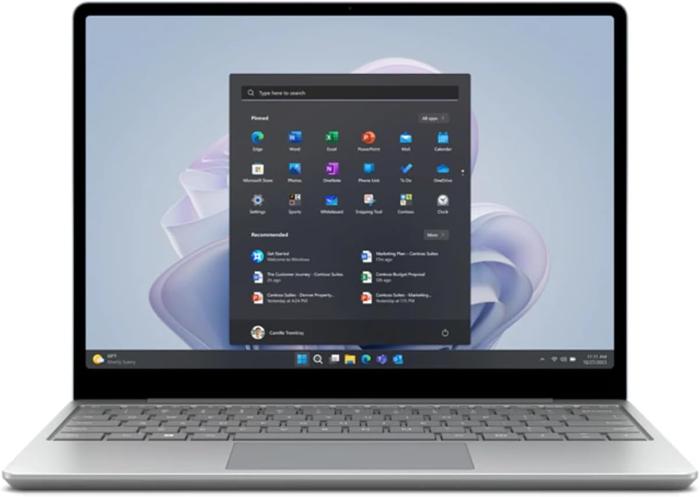 Surface Laptop Go 3 XJD-00005 [プラチナ] 商品画像1：EC－TOPショップ