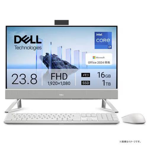 ★訳あり★店頭展示品★Dell 24 AD67-FNWHB [パールホワイト]