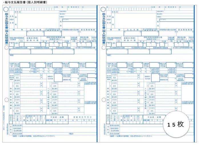弥生 202700 令和8年分弥生ページプリンタ用源泉徴収票(30人用)【2026年10月23日発売開始！】 商品画像2：オフィス・モア Online Shop Kaago店