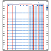 ヒサゴ GB131 掛台帳 (2色刷) 500シート