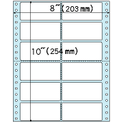 ヒサゴ GB138 ドットプリンタ用ラベル タック12面 角丸 商品画像1：オフィス・モア Online Shop Kaago店