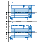 ヒサゴ GB1222 給与賞与明細書 A4タテ 2面 500枚入り