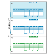 ヒサゴ GB1227 納品書 A4タテ3面 500枚入り