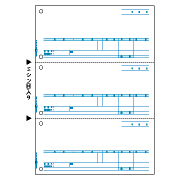 ヒサゴ GB1233 売上伝票 A4タテ 3面 500枚入り 商品画像1：オフィス・モア Online Shop Kaago店