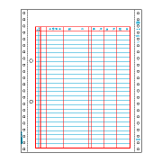 ヒサゴ GB2000 元帳 2穴 500セット 商品画像1：オフィス・モア Online Shop Kaago店