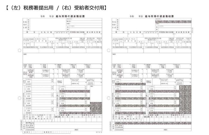PCA PA1133G 源泉徴収票 単票用紙レーザープリンタ用 令和7年(300名入)【2025･･･