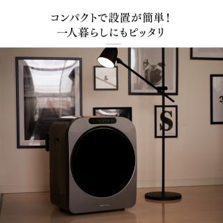 ゼロ干し革命】 ESTILO エスティロ3KG小型衣類乾燥機 （色：シルバー