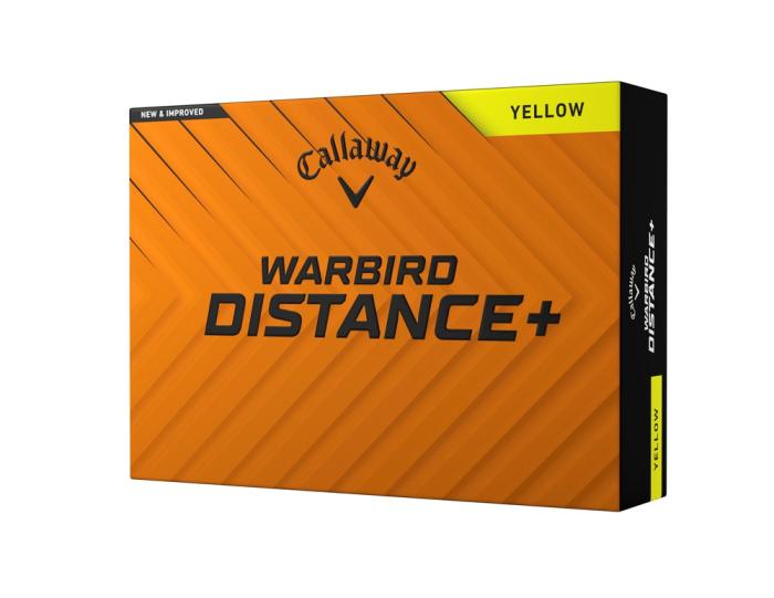 WARBIRD DISTANCE+ ボール [ｲｴﾛｰ]