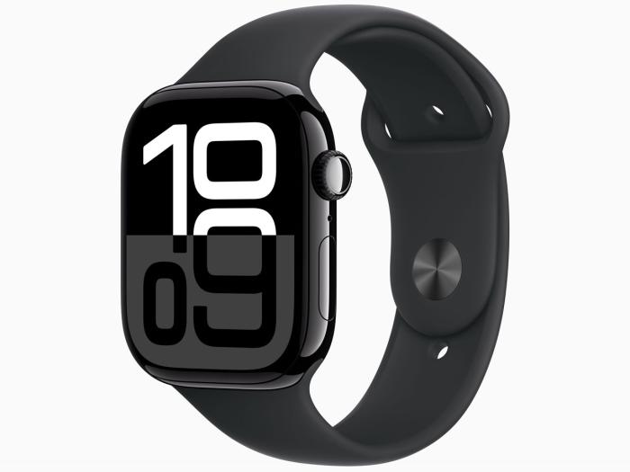 Apple Watch Series 10 GPSモデル 46mm MWWQ3J/A [ジェットブラック・ブラッ･･･