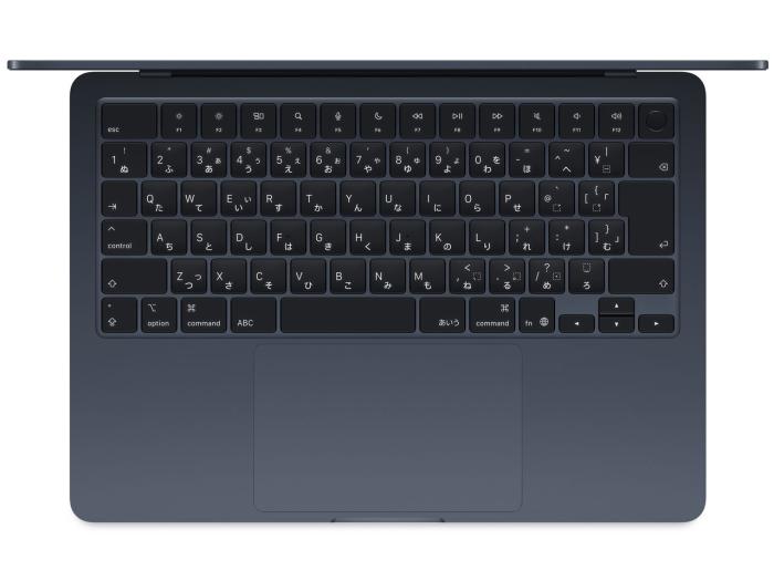 MacBook Air 13.6インチ Liquid Retinaディスプレイ MW123J/A [ミッドナイト]【アウトレット 状態 S】 商品画像2：パニカウ