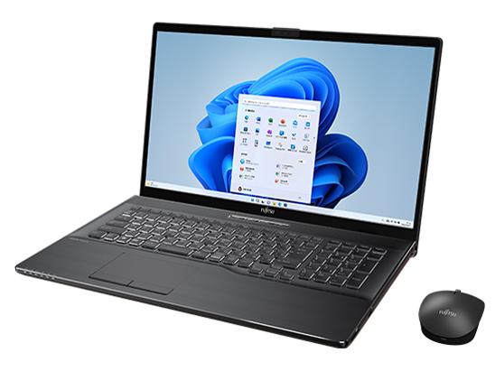 FMV LIFEBOOK NH77/H1 FMVN77H1B [ブライトブラック] 商品画像1：パニカウ