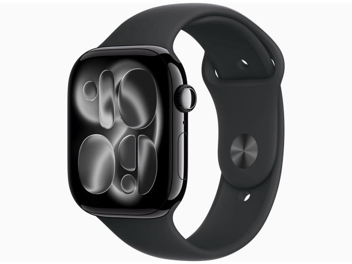 Apple Watch Series 11 GPSモデル 46mm MEUW4J/A [ジェットブラック・ブラッ･･･