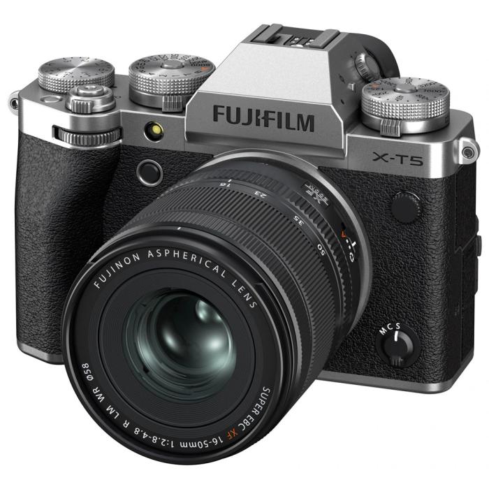 FUJIFILM X-T5 XF16-50mmレンズキット 日英2言語設定モデル [シルバー]