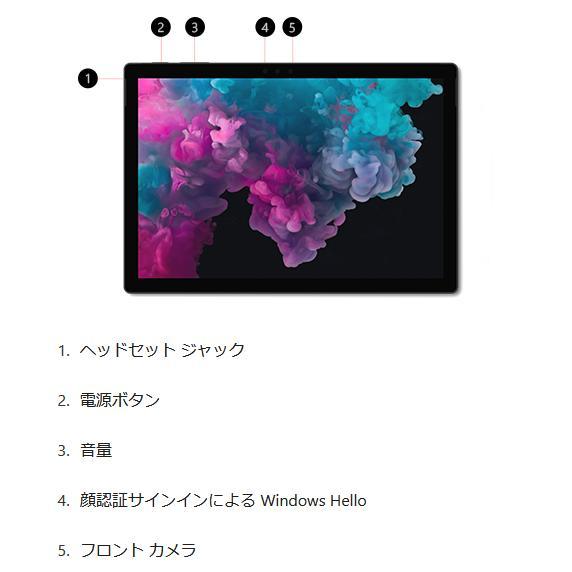 土日祝発送 送料無料 美品 中古タブレット 12.3インチ 2K Windows10 Office2021 SurfacePro LTE Advanced SIMフリー 第7世代 Corei5 メモリ4GB SSD128GB 商品画像3：パソコン専門店PC-Boom