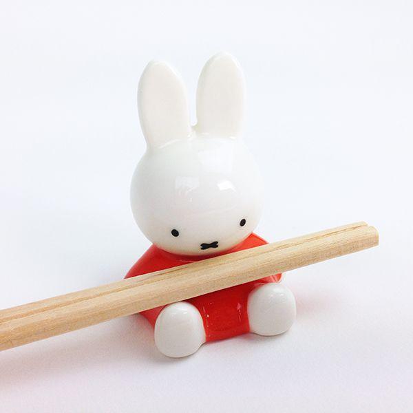 MIFFY-ミッフィー-ミッフィー立体箸置き-箸置き-レッド-グッズ-食器 商品画像5：キャラグッズPERFECT WORLD TOKYO