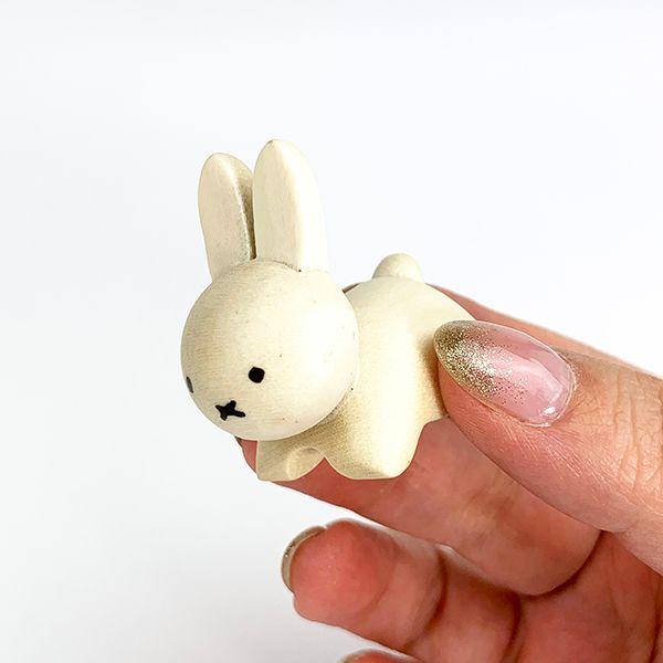 MIFFY-ミッフィー-ディック-ブルーナ-アニマル-木製箸置き-うさぎ-白-インテリア-箸-箸置き-食器-キッチン-ホワイト-グッズ 商品画像5：キャラグッズPERFECT WORLD TOKYO