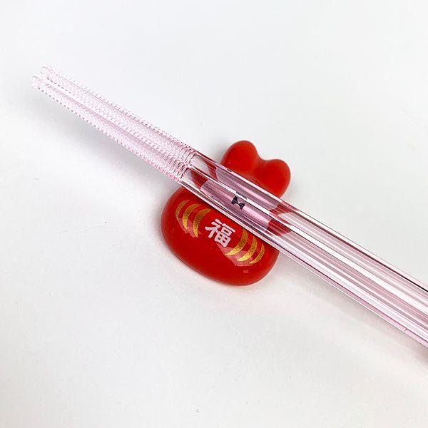 ミッフィー-ハシオキ-フクダルマ-ミッフィー-洋食器-カトラリー-箸-赤-グッズ-日本製 商品画像5：キャラグッズPERFECT WORLD TOKYO