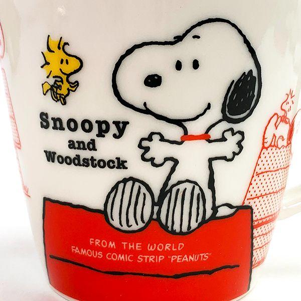 スヌーピー-スヌーピーズハウス-ニューボーン-マグ-白-SNOOPY-キッチン用品-マグカップ-食器 商品画像2：キャラグッズPERFECT WORLD TOKYO