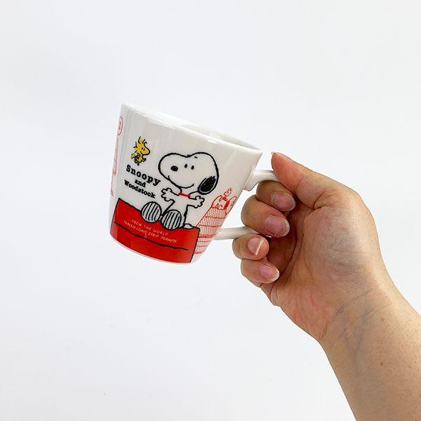 スヌーピー-スヌーピーズハウス-ニューボーン-マグ-白-SNOOPY-キッチン用品-マグカップ-食器 商品画像5：キャラグッズPERFECT WORLD TOKYO