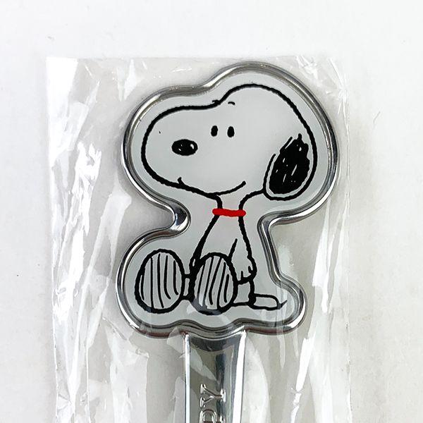 スヌーピー-ステンレス-スプーン-お座り-SNOOPY-カトラリー-キッチン用品-ランチ-ベビー 商品画像3：キャラグッズPERFECT WORLD TOKYO