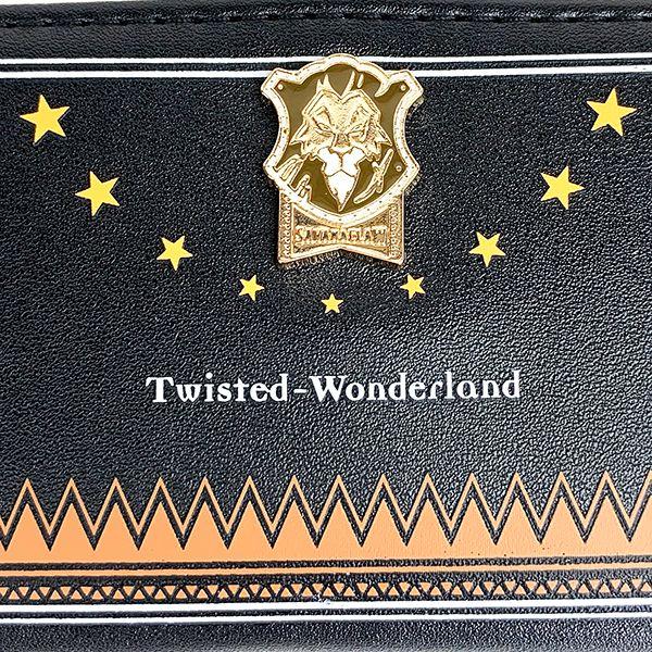 ツイステッドワンダーランド-サバナクロー-Disney-TWISTED-WONDERLAND-ペンケース-ポーチペンポーチ-ブラック(MCD) 商品画像2：キャラグッズPERFECT WORLD TOKYO